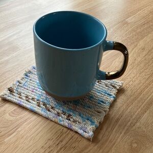 MUG RUG WITH COFFE MUG
BRAND NEW RUG IS HANDMADE